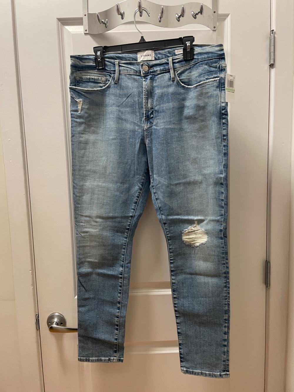 Frame Denim Women's Light Blue Skinny Jeans